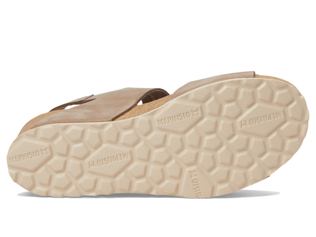 Mephisto Violett Light Taupe Sandalbuck EU 39 (US Women's 9) B (M)