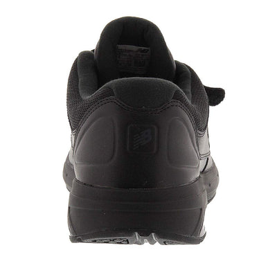 New Balance Men's 813 V1 Hook and Loop Walking Shoe, Black, 7
