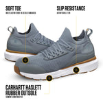 Carhartt Women's Haslett 3-inch Sd Soft Toe Work Sneaker 8 Blue