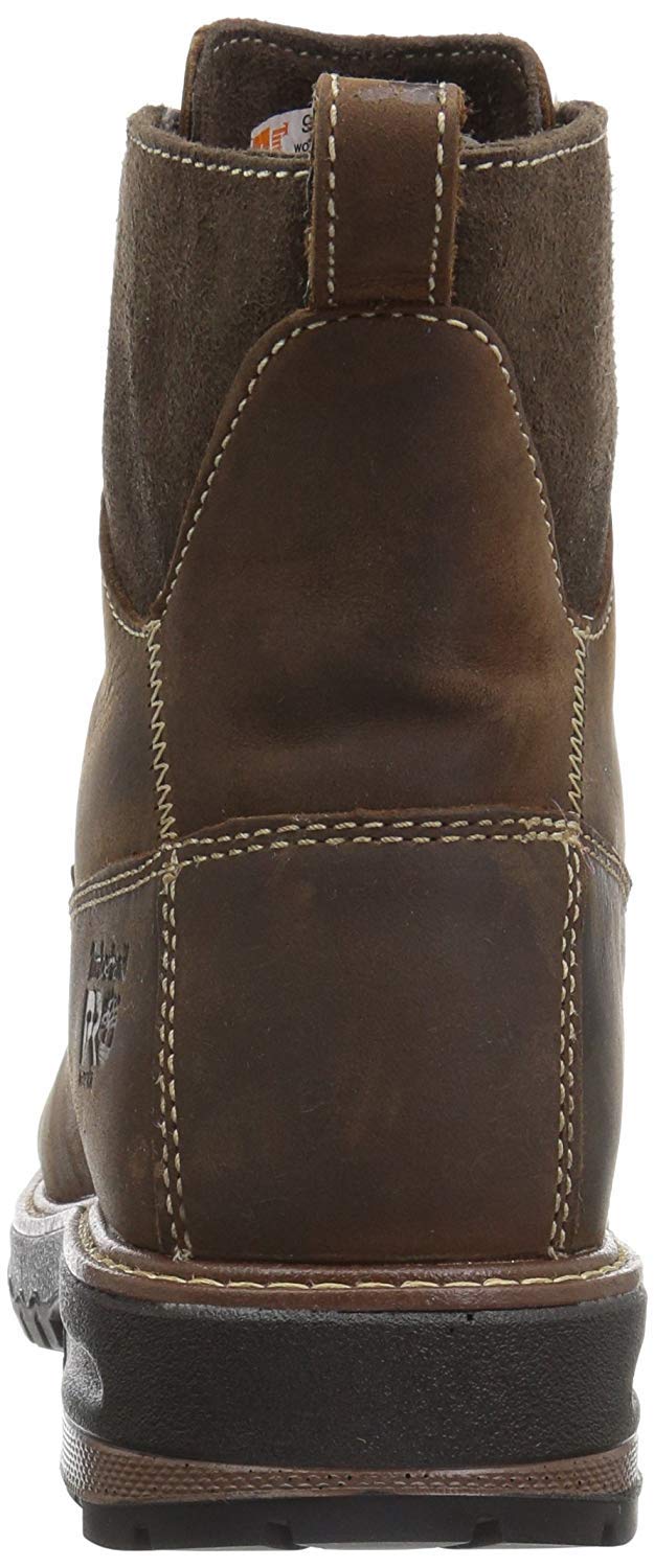 Timberland PRO Women's Hightower 6" Alloy Toe Waterproof Industrial & Construction Shoe, Kaffe, 9.5