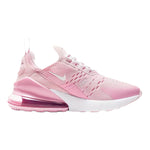Nike Air Max 270 Low GS Boys Shoes 4 Big Kid Pink Foam/White/Pink Rise
