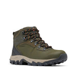 Columbia Mens Newton Ridge Plus II Waterproof Hiking Boot, Deep Olive/Desert Sun, 16 Wide