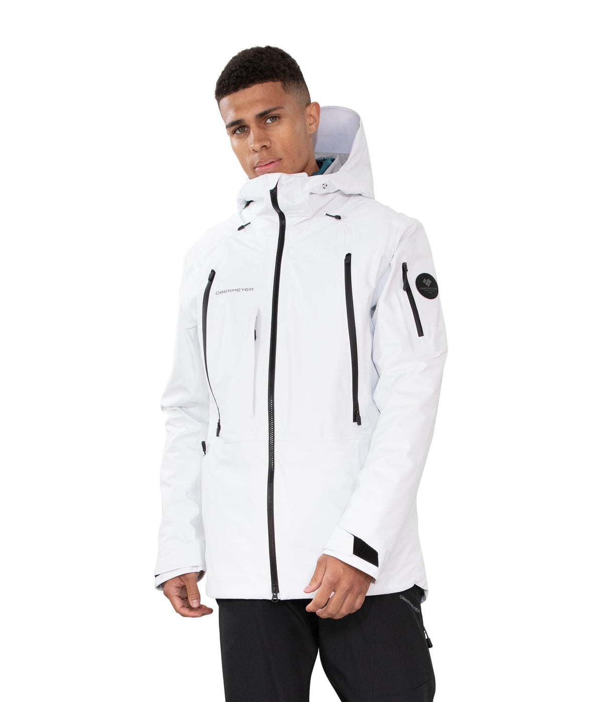 Obermeyer Highlands Shell Jacket White SM Regular