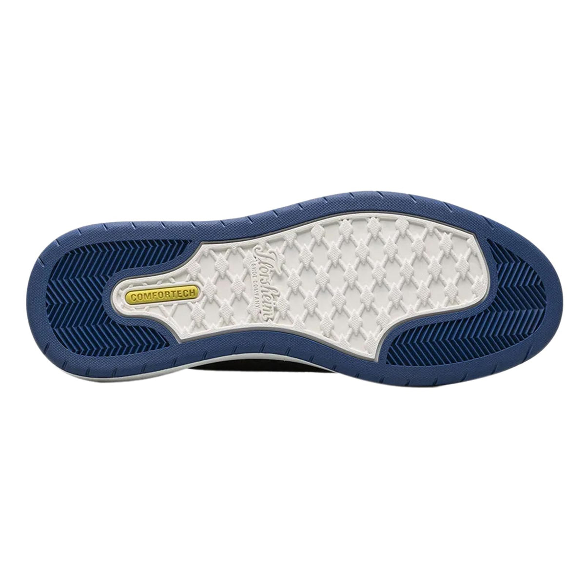 Florsheim Heist Knit 6-Eye Lace-Up Sneaker Black Knit/White Sole 9 W (3E)