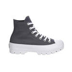 Converse Women's Chuck Taylor All Star Lugged High Top Sneaker Grey 7.5
