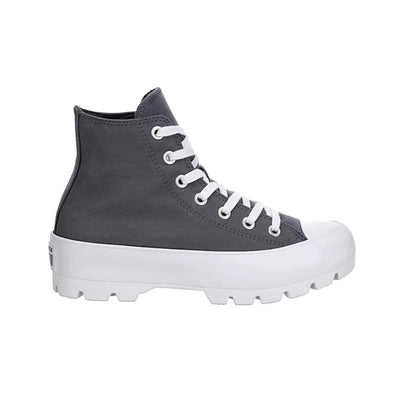 Converse Women's Chuck Taylor All Star Lugged High Top Sneaker Grey 8.5