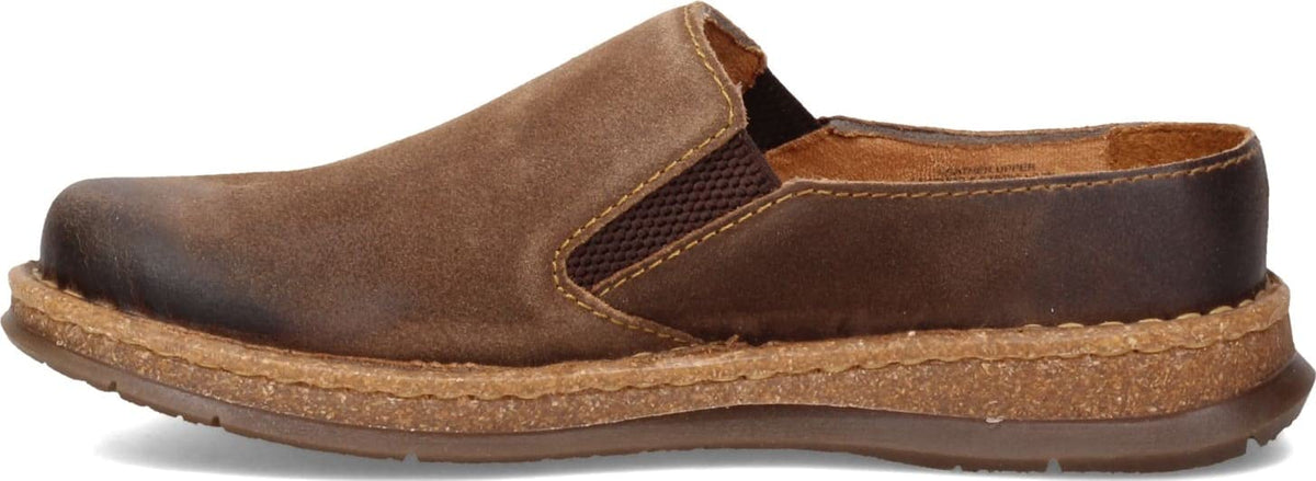 BORN Bryson Clog Taupe Distressed 9.5 M (D)