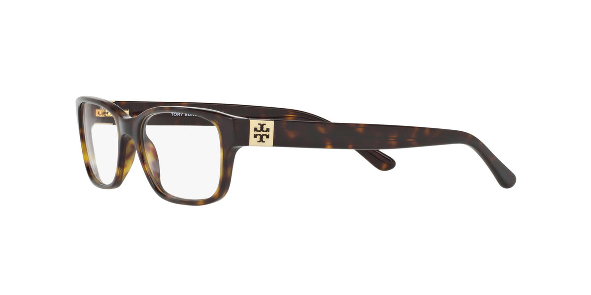 Tory Burch TY2067 Eyeglass Frames 1378-52 - Dark Tortoise TY2067-1378-52