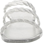 SCHUTZ S-Diana Glitter Silver 8 M