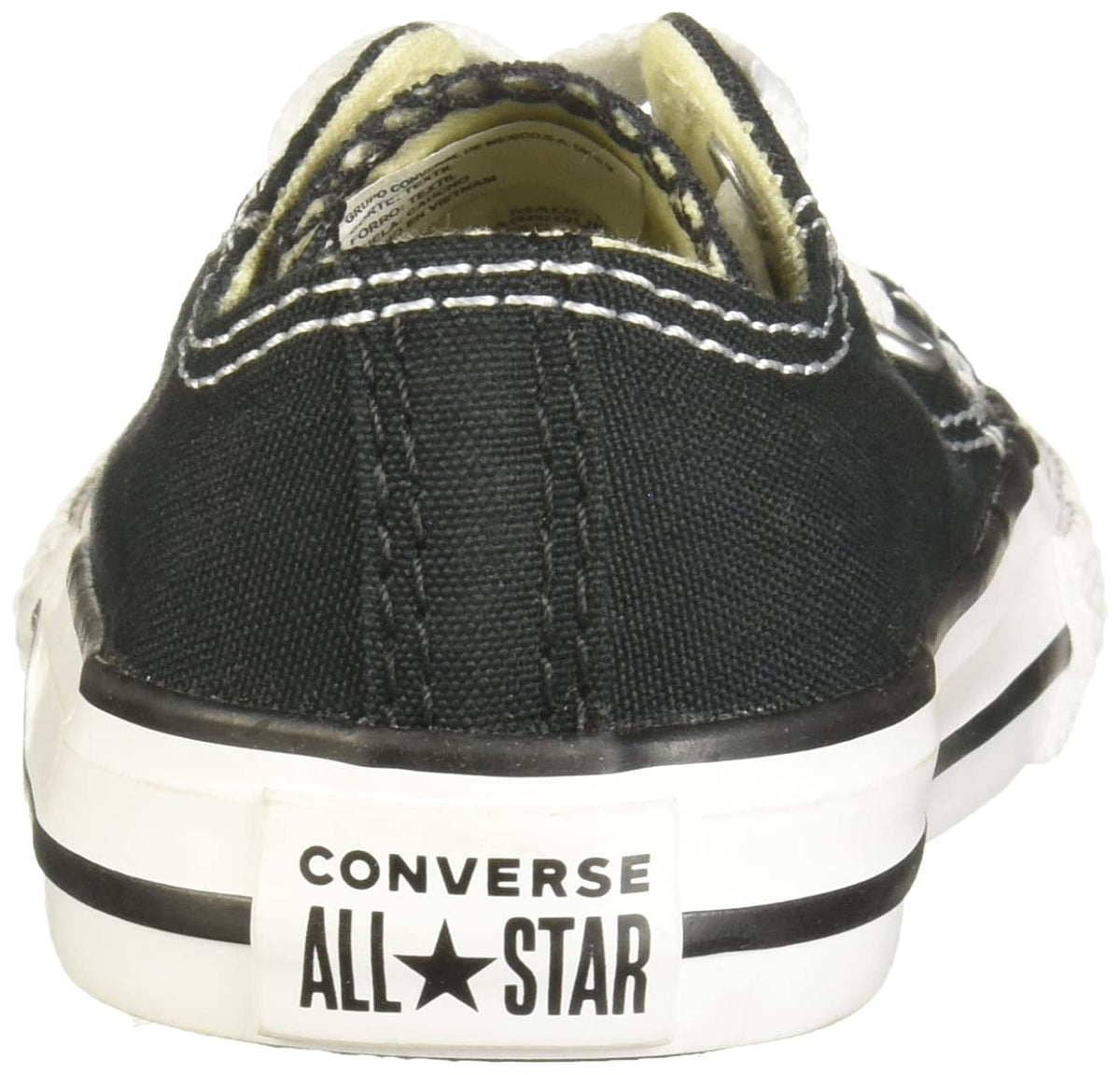 Converse Chuck Taylor All Star OX Toddler's Shoes Black 7j235 10C (Infant & Toddler)