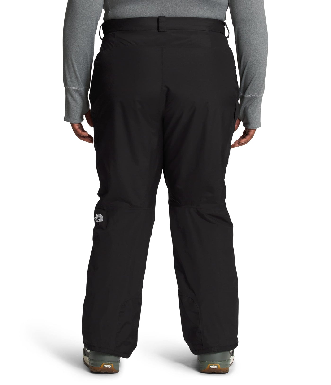 THE NORTH FACE Women's Freedom Insulated Pant (Standard and Plus Size), TNF Black, 1X Plus Long