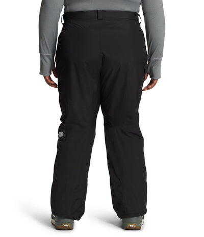 THE NORTH FACE Women's Freedom Insulated Pant (Standard and Plus Size), TNF Black, 1X Plus Long