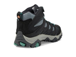 Merrell Women's Moab 3 Thermo Mid Waterproof Snow Boot, Rock/Jade, 7.5