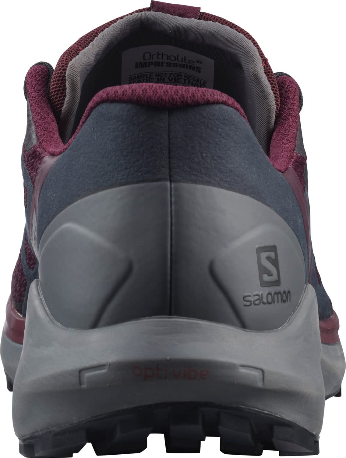 Salomon Women's Sense Ride 4 Running Shoes for Women, Wine Tasting/Quiet Shade/Ebony, 12