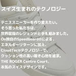 On Women's The Roger Centre Court Sneakers, White | Zephyr, 7.5 Medium US