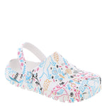 Skechers Foamies Arch Fit FootstepsFlower Pups Clog Womens Slip On 10 BM US WhiteMulti