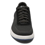 Florsheim Heist Knit 6-Eye Lace-Up Sneaker Black Knit/White Sole 9 W (3E)