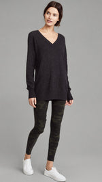 SPANX Women's Seamless Camo Leggings, Green Camo, XS