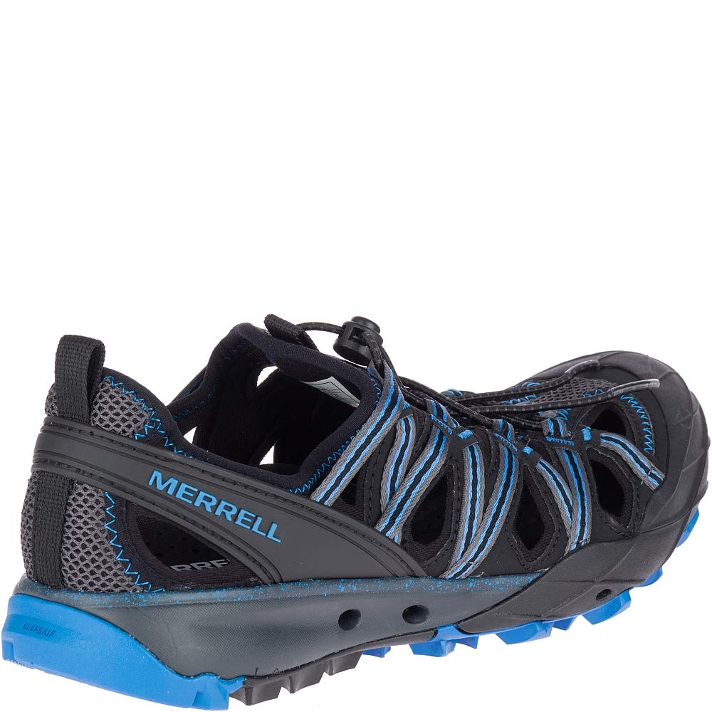 Merrell J50365: Men's Choprock Sieve Granite/Blue Running Shoe (9.5 D(M) US Men)