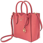 MICHAEL Michael Kors Mae Leather Small Messenger Crossbody Bag