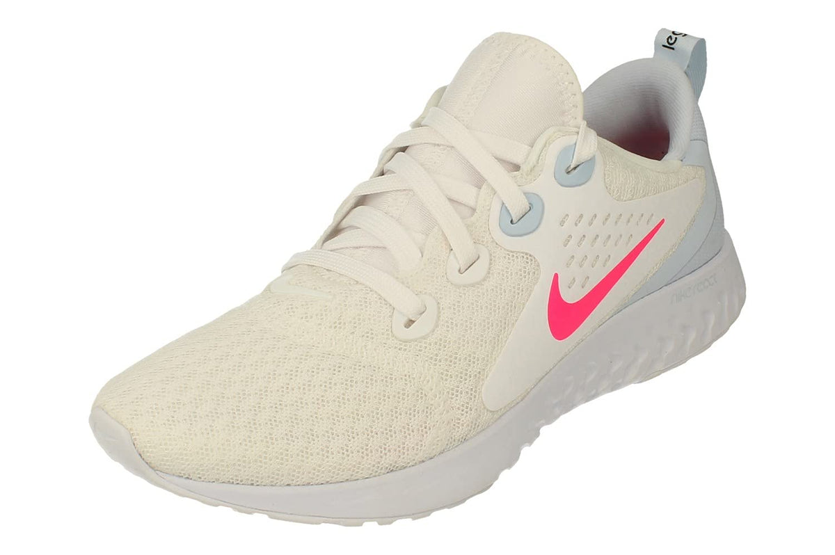 Nike Womens Legend React Running Trainers AA1626 Sneakers Shoes (UK 3 US 5.5 EU 36, White Hyper Pink Half Blue 102)