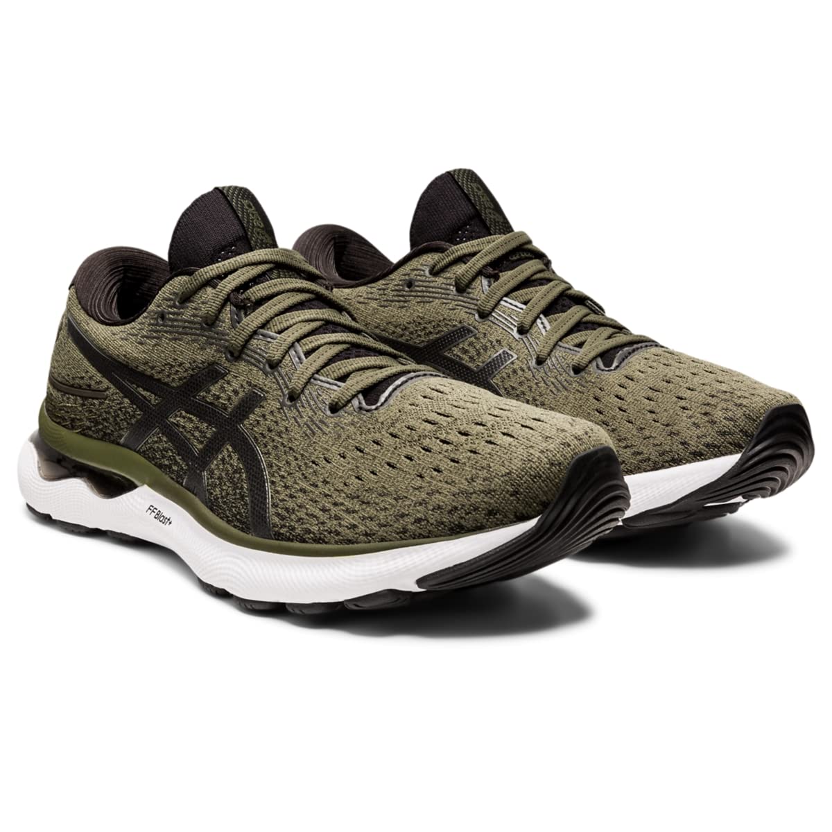 ASICS Gel-Nimbus® 24 Olive Canvas/Gunmetal 8 D (M)