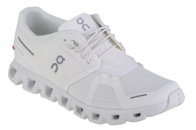 On Women's Cloud 5 Sneakers, Undyed-White/White, 7.5 Medium US