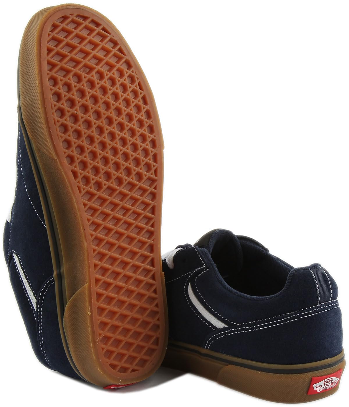 Vans Men's Sneaker, Suede Dress Blues Gum, 7