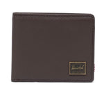 Herschel Supply Co. Hank Leather RFID Brown One Size