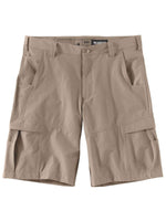 Carhartt Men's Force Relaxed Fit Lightweight Ripstop Work Short, Tan, 28