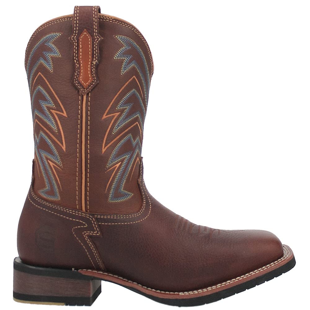 Dan Post Boots Men's Arrowhead Western Boot, Brown, 8
