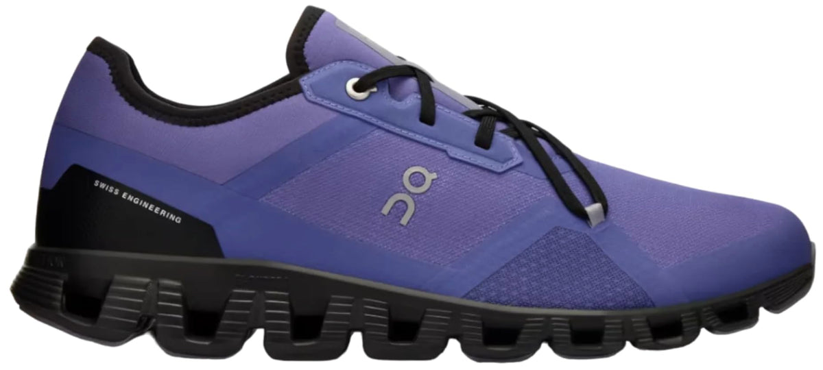 On Men's Cloud X 3 AD Sneakers, Blueberry/Black, 11.5 Medium US