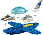City Police Sky Police Jet Patrol Playset, Minifigures & Accessories, Police Toys for Kids