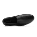 Rockport Men's Total Motion Court Slipon Oxford, Black, 8.5 Wide