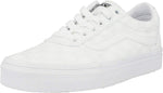Vans Women's Ward Canvas Trainers Sneaker 9.5 Checkerboard White White