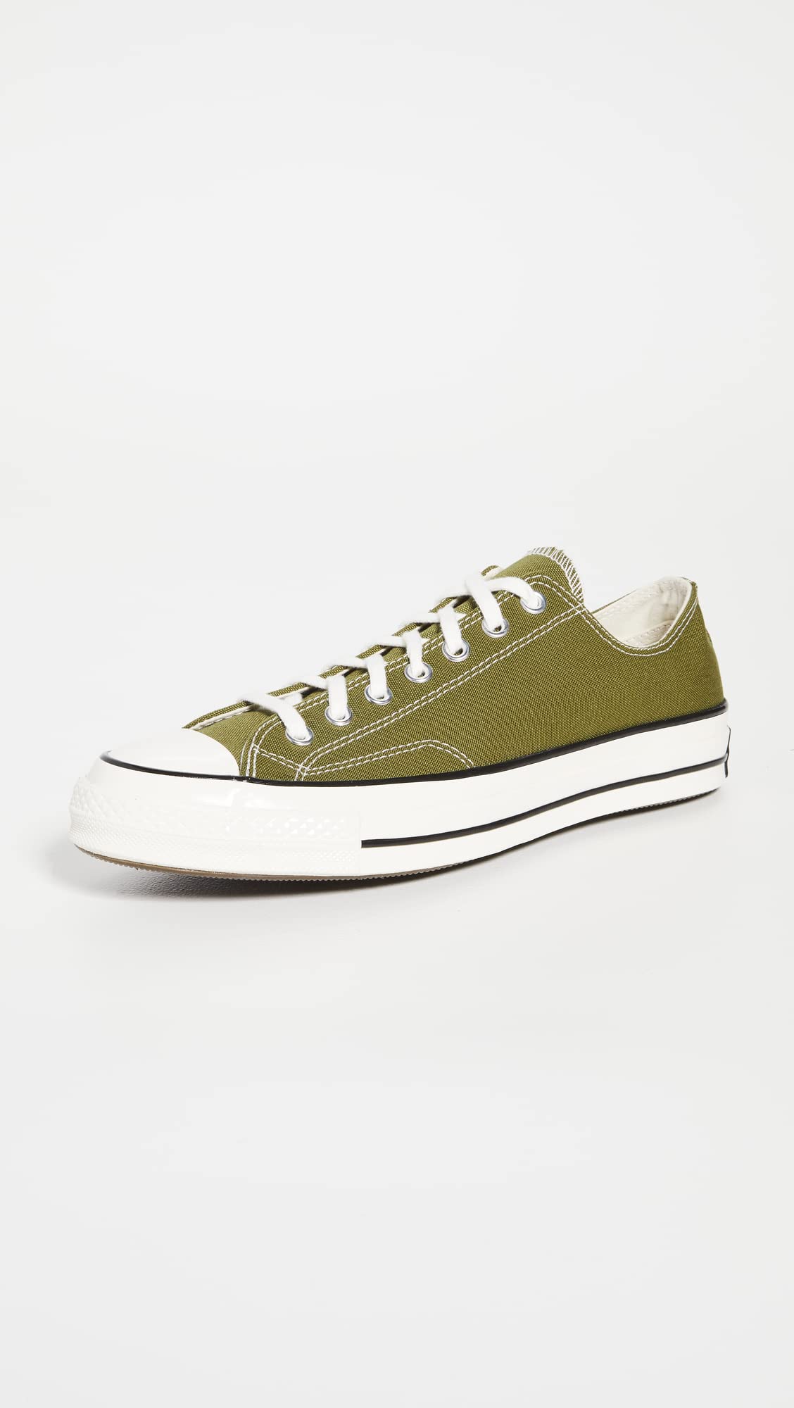 Converse Men's Ox Chuck 70 Sneakers, Dark Moss/Egret/Black, 11 Medium US
