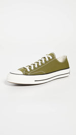 Converse Men's Ox Chuck 70 Sneakers, Dark Moss/Egret/Black, 11 Medium US