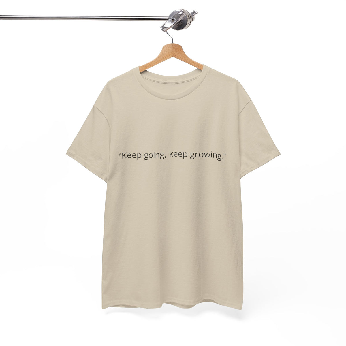 "Keep Going, Keep Growing" Inspirational T-Shirt