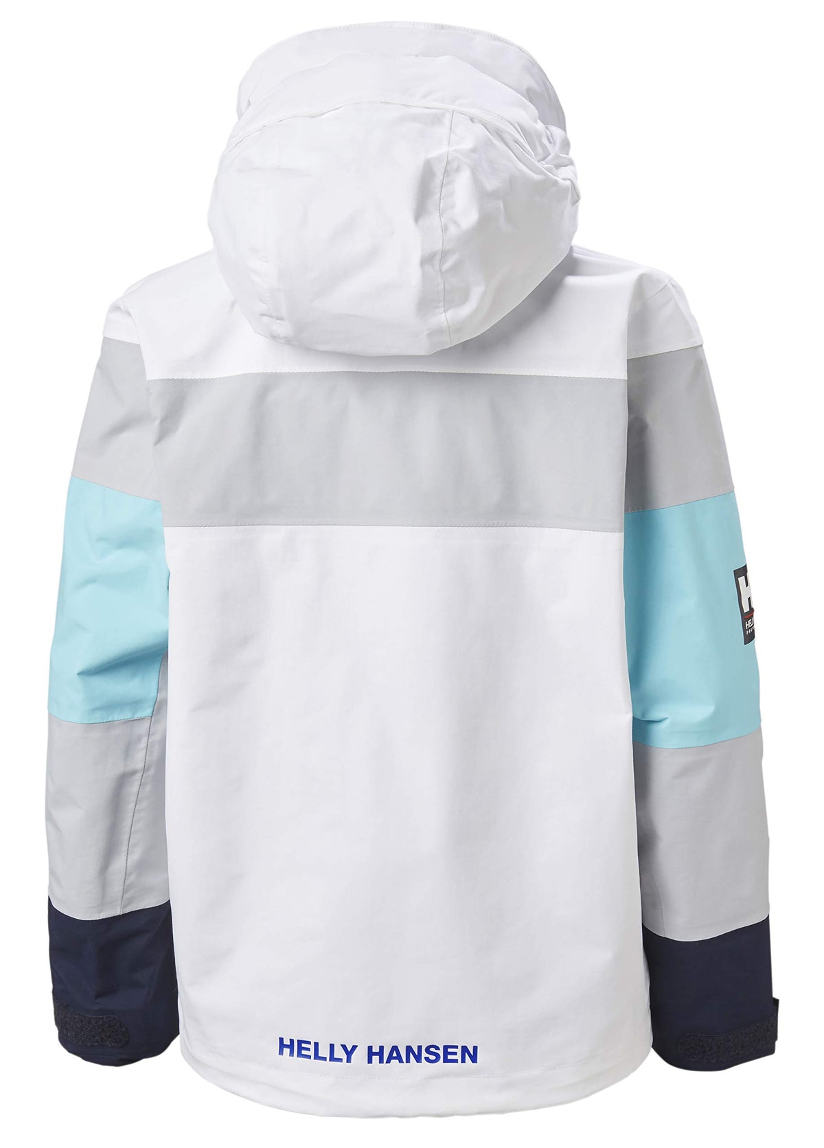 Helly-Hansen Juniors Salt Port Jacket, 001 White, Size 8