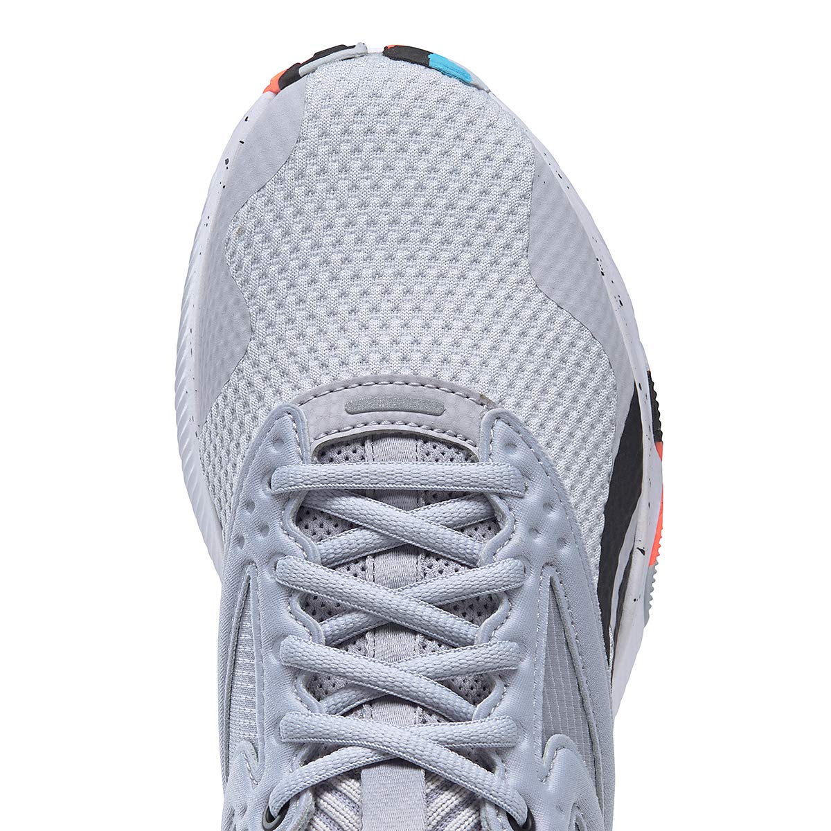 Reebok womens Hiit Cross Trainer, Cold Grey/Orange Flare/Radiant Aqua, 5.5 US