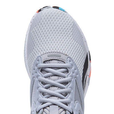 Reebok womens Hiit Cross Trainer, Cold Grey/Orange Flare/Radiant Aqua, 5.5 US