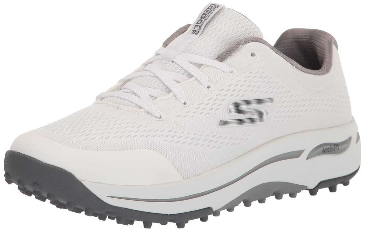 Skechers Women's Arch Fit Golf Shoe Sneaker, White, 11 Wide