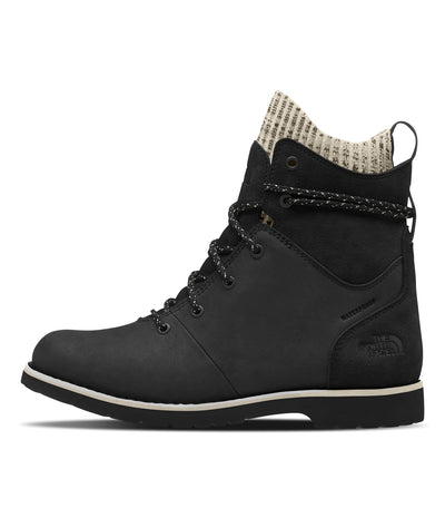 THE NORTH FACE Women's Ballard III Lace WP, TNF Black/Gardenia White, 9.5