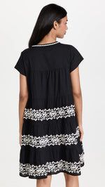 Roller Rabbit Women's Pamela Dress, Black, M