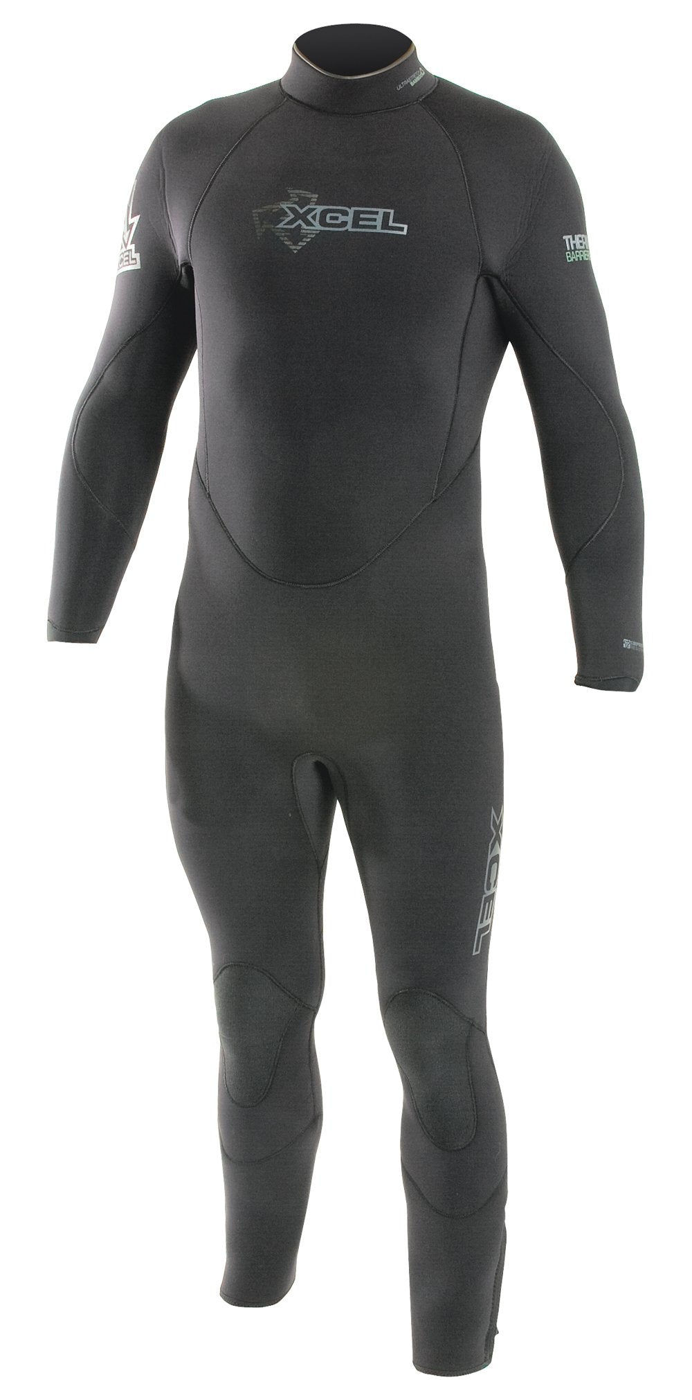 Xcel Men's Dive ThermoBarrier 7/6mm Fullsuit (Black, Medium/Large)