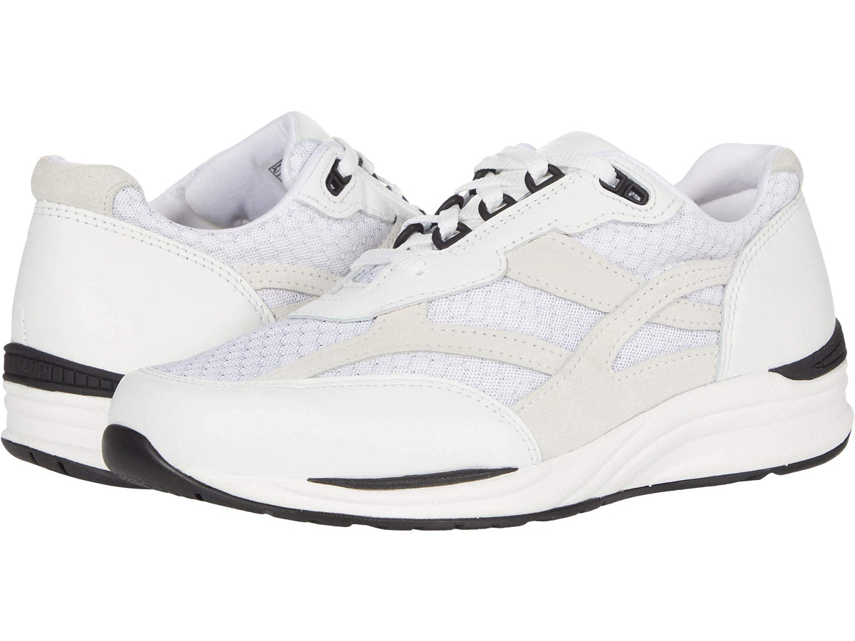 SAS Journey Mesh - Shoes for Men - Suede and Mesh Uppers - Cushioned Tongue - Textile Linings - Lightweight Saint 15 M - Medium (D)