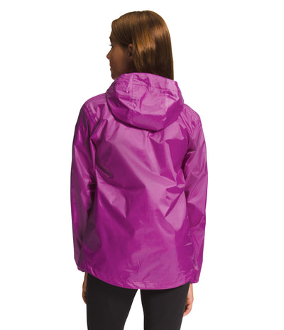 THE NORTH FACE Girl's Zipline Rain Jacket (Little Kids/Big Kids) Purple Cactus Flower MD (10 Big Kid)