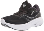Saucony Women's Guide 15 Running Shoe, Black/White, 7.5 Wide
