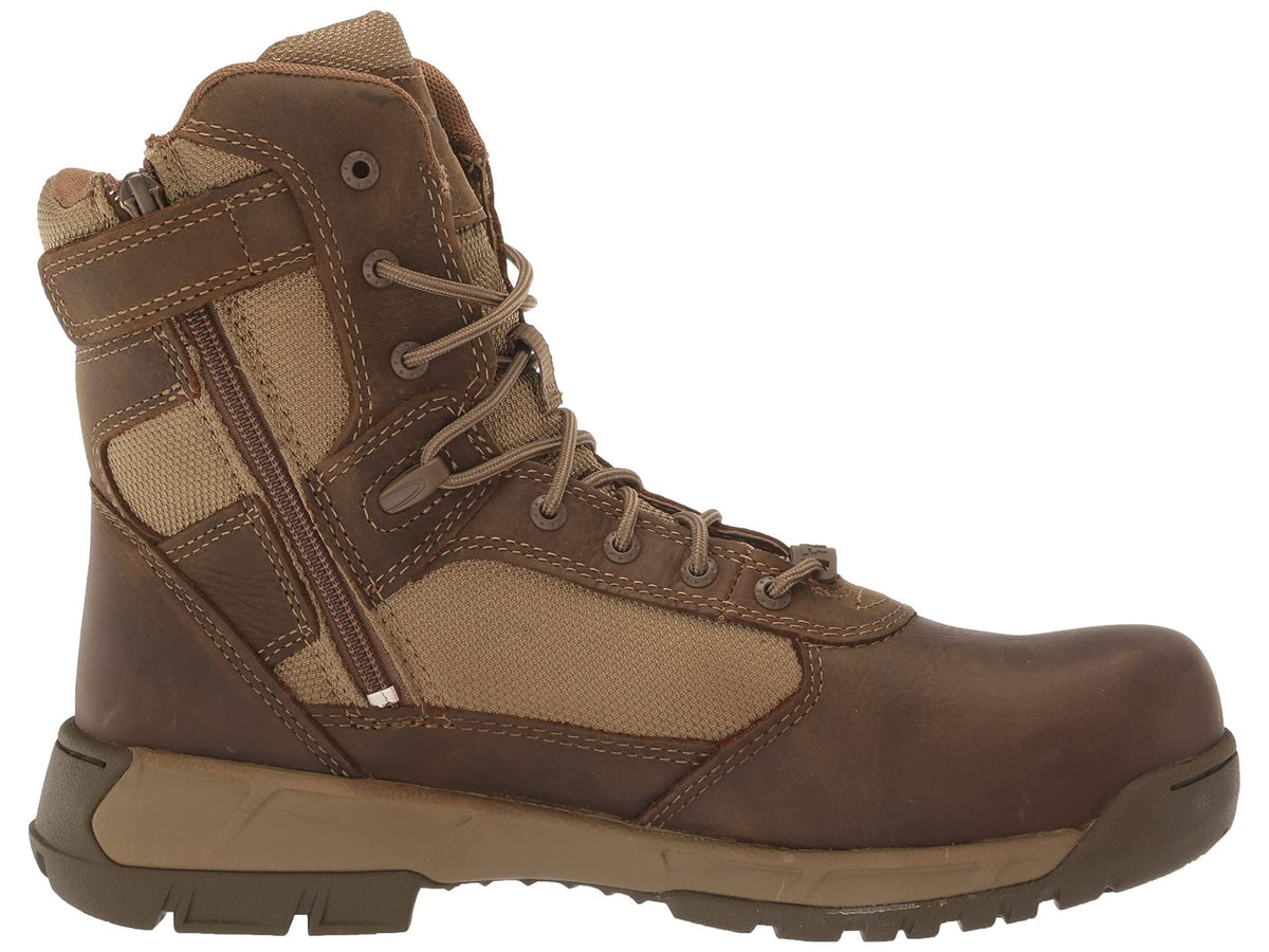 Bates Men's Tactical Sport 2 Tall Zip Composite Toe Military Boot, Coyote Brown, 7.5