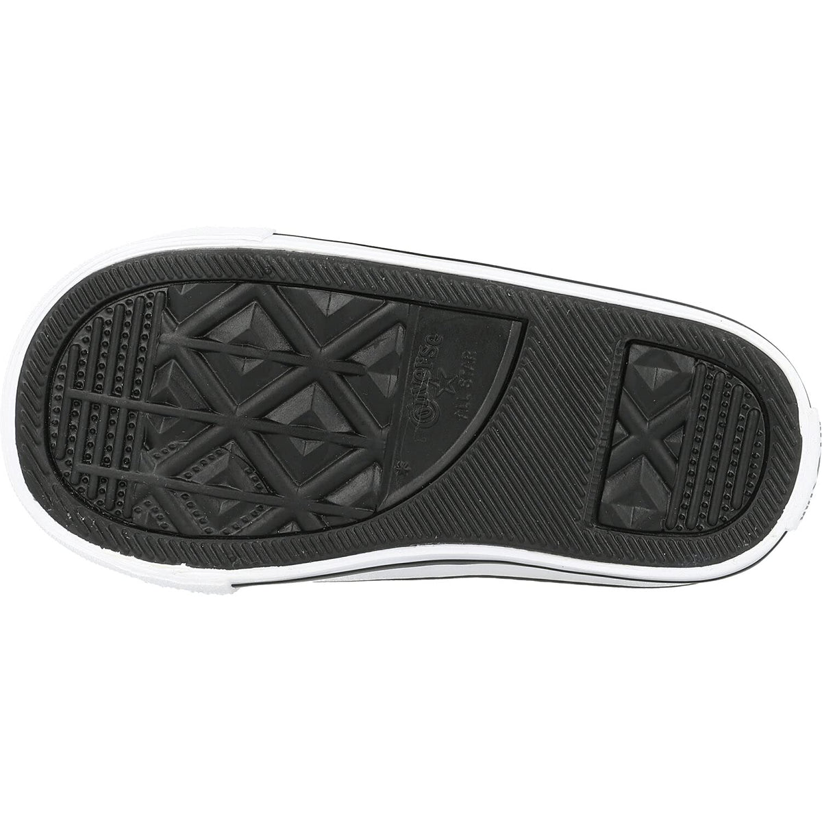 Converse Baby Girl's Chuck Taylor® All Star® 2V Ox - Iridescent Glitter (Infant/Toddler) Magic Flamingo/Black/White 9 Toddler M